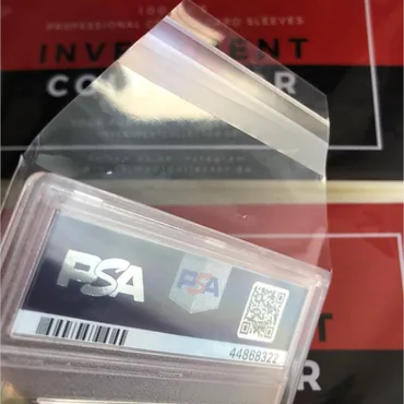 InvestmenCollector - 100 Graded Card Sleeves PSA / CGC / BGS