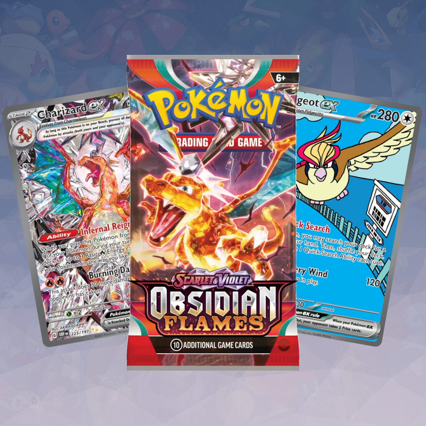 Obsidian Flames - Booster - Englisch